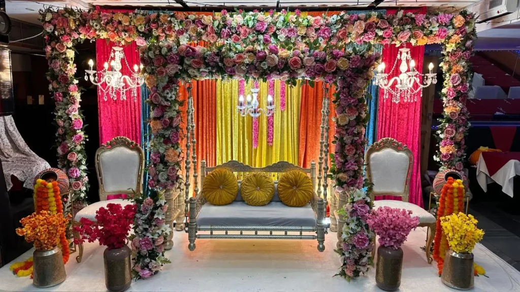 Colourful Carnival Style Stage